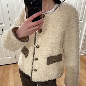 NWT Heartloom Sherpa jacket